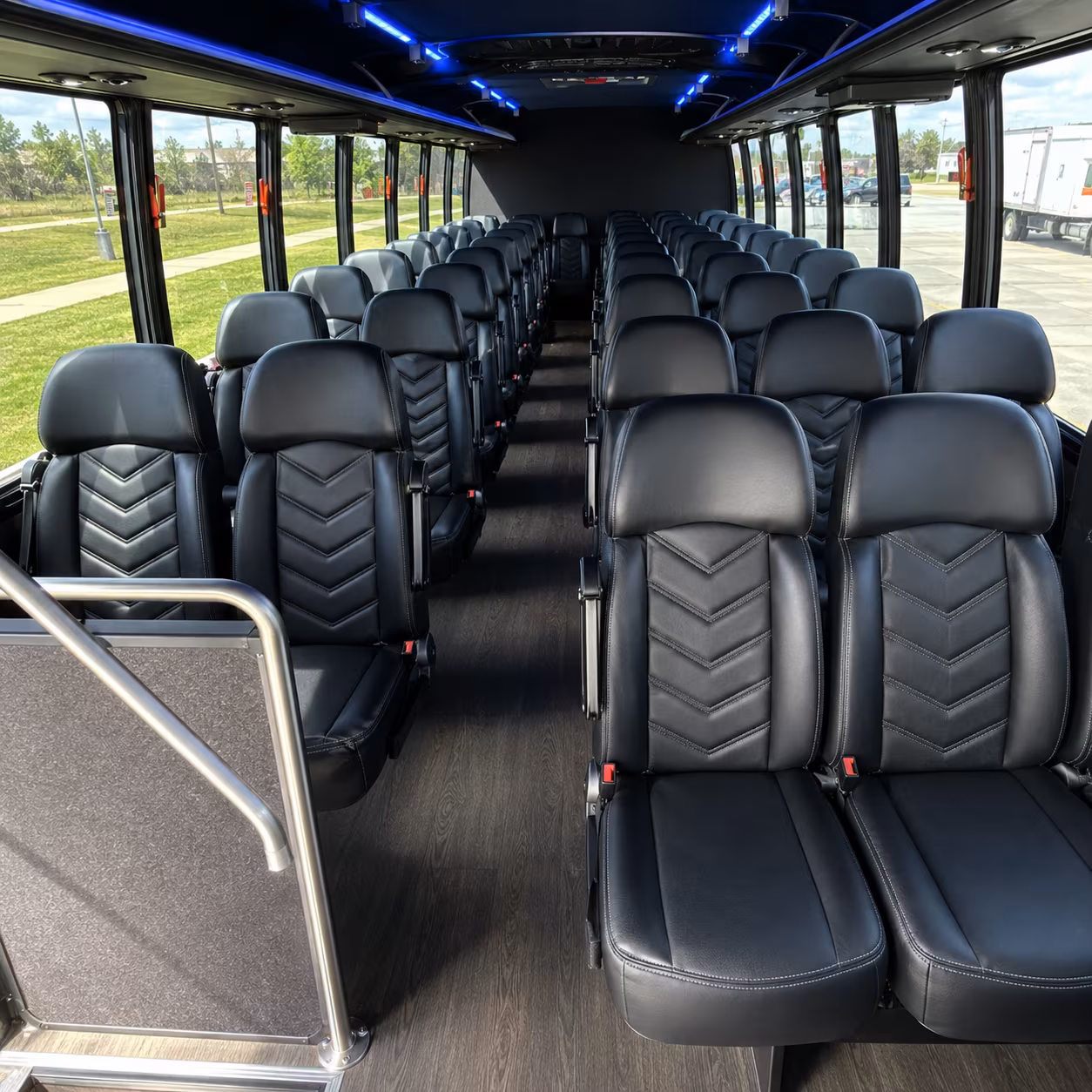 augusta wine tour brewery transportation onboard seating